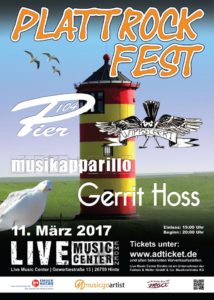 plattrock fest hinte plakat